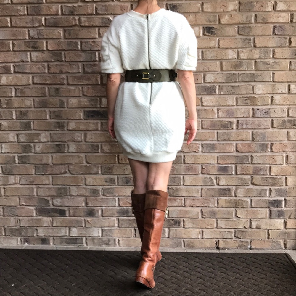See by Chloé Wool Blend Sweater Dress Sz 8